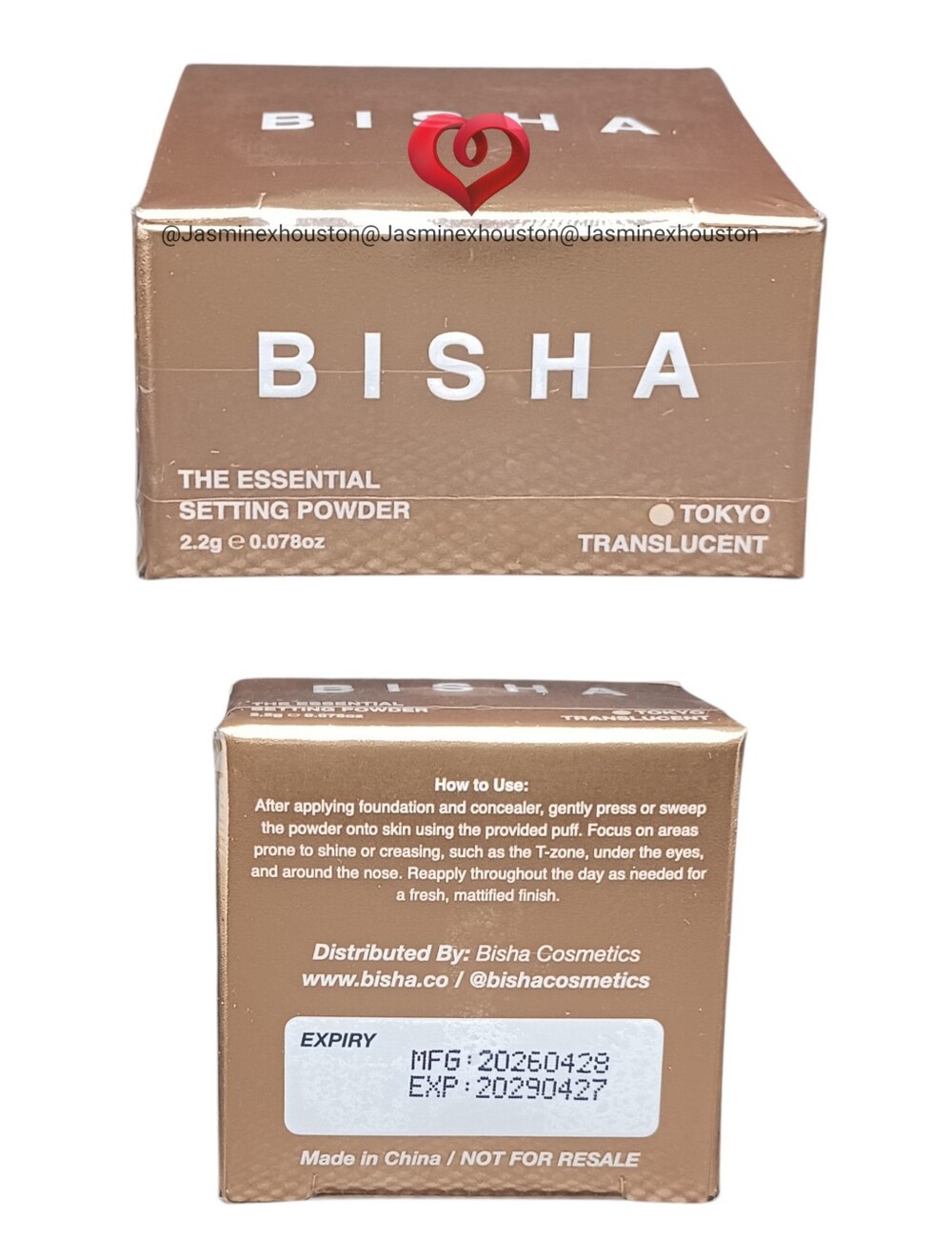 π3β’$13/4β’$16π BISHA Essential Setting Powder In Tokyo Translucent - Picture 4 of 5